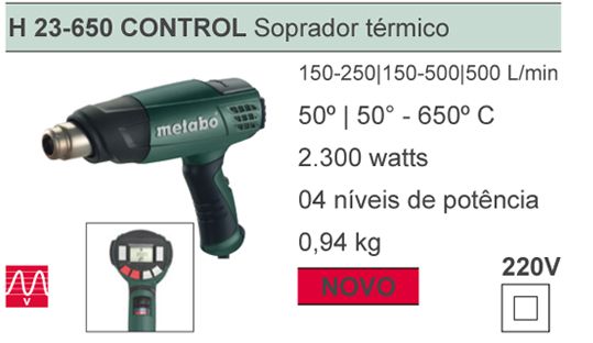 HE 23 - 650  Control Soprador Térmico